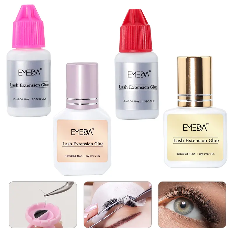 Glue for Eyelash Extensions 0.5s Best Professional Long Lasting Private Label Wholesale